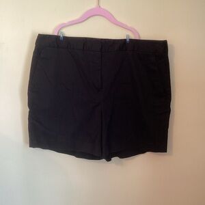 Women’s Black Worthington Shorts, Size 14